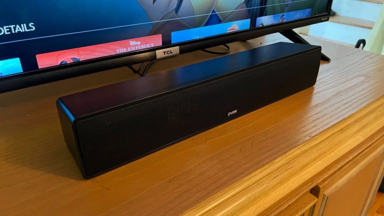 Zvox AV157 review: a small, single-purpose soundbar