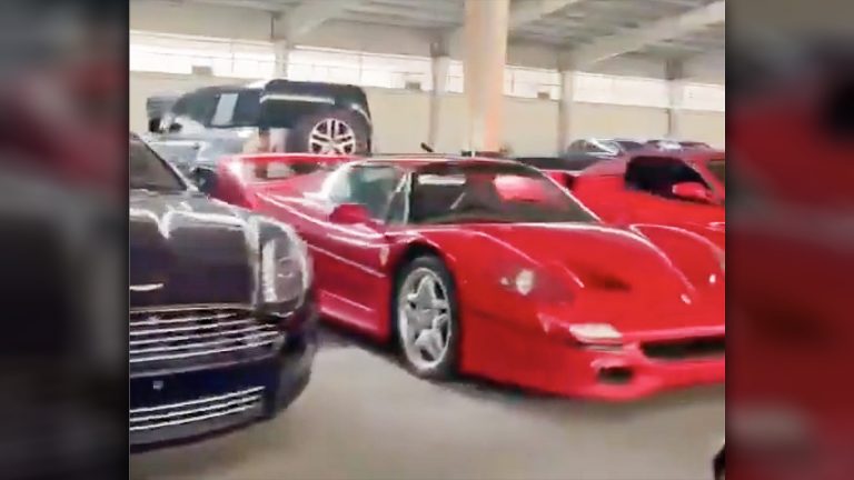 Exclusive: Discover the Forgotten Luxury Garage of Ousted Syrian Leader Bashar Al-Assad, Featuring a Rare Ferrari F50 and Mercedes-Benz 65 Black Series