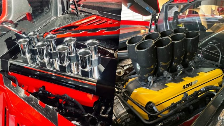 C8 Chevy Corvette Owners Love Fake Velocity Stack Engine Covers, Apparently