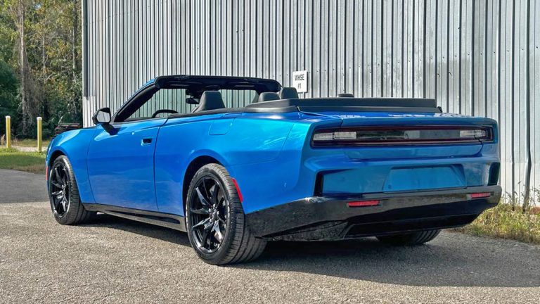 Unlock the Electric Muscle: Dodge Charger Daytona EV Convertible Conversion with Pre-Bent Panels