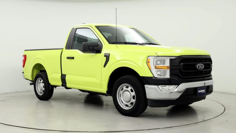 Unleash the Ultimate Toughness: Lime Green F-150 Pickups Now Available at CarMax