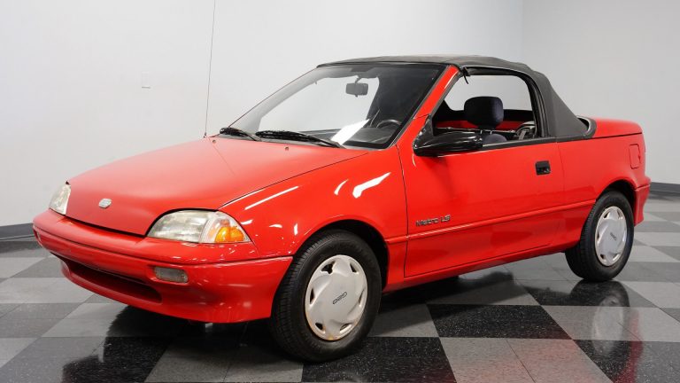 Blast-From-the-Past Deal: 1991 Geo Metro Available at Original Pricing of $9,995