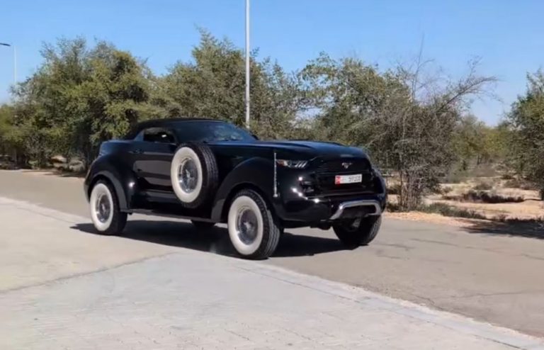 Unveiling the Monster Mustang: Largest Ford Ever Built with Ram Truck Secrets Exposed