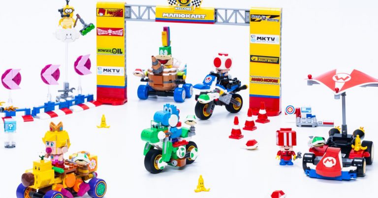 Lego’s Super Mario: Mario Kart sets will cross the finish line early in 2025