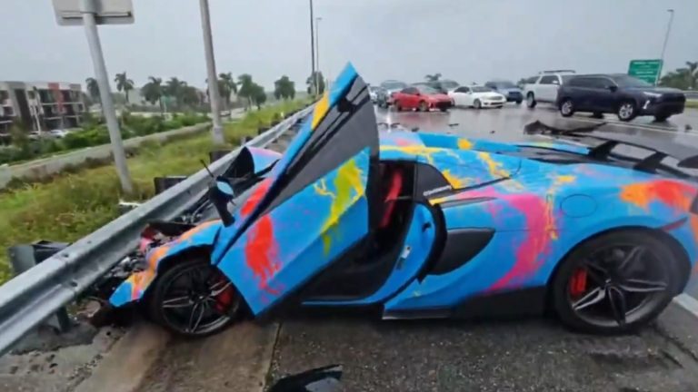 Youthful Daredevil’s Deadly Drive: Young YouTuber’s Terrifying Texting-and-Driving Crash in Rain-Drenched McLaren