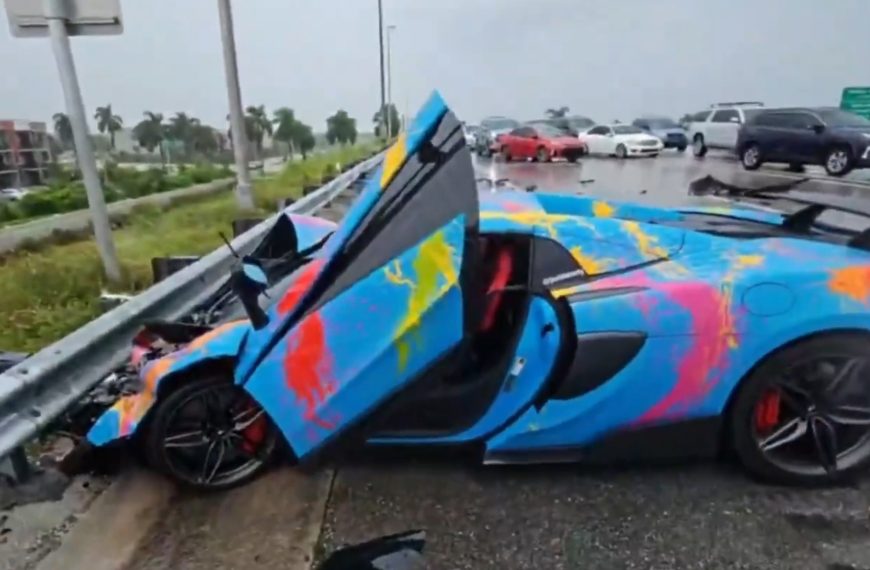 Youthful Daredevil’s Deadly Drive: Young YouTuber’s Terrifying Texting-and-Driving Crash in Rain-Drenched McLaren