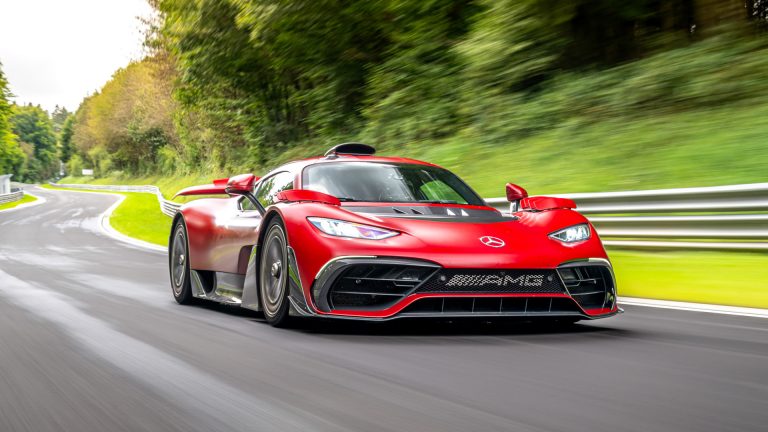 Here is the rewritten title:

Shattering Records: Mercedes-AMG One Achieves Blistering Nurburgring Time, First Street-Legal Car Under 6:30