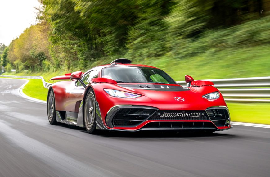 Here is the rewritten title: Shattering Records: Mercedes-AMG One Achieves Blistering Nurburgring Time, First Street-Legal Car Under 6:30