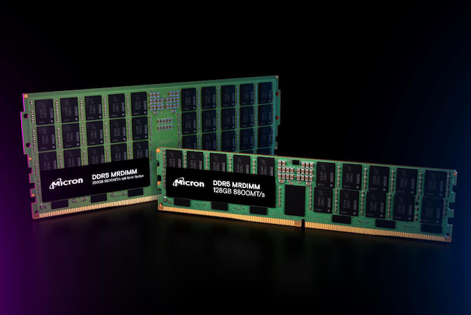 Micron Expands Datacenter DRAM Portfolio with MR-DIMMs: Boosting Performance