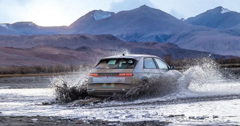 Breaking Records: Hyundai Ioniq 5 Conquers Unprecedented Altitude Change