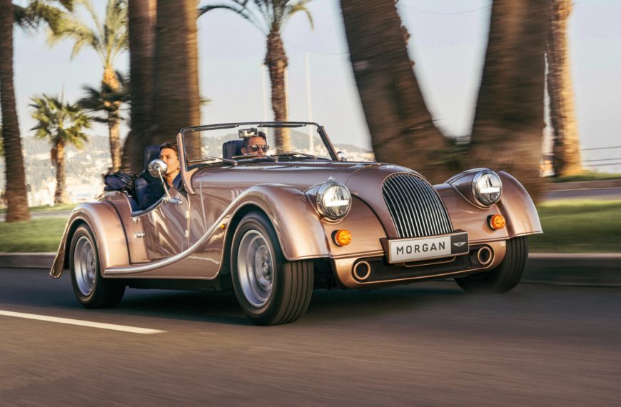 Morgan Plus Four Roadster Arrives…