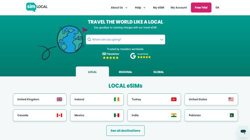 Achieve Global Connectivity with the Best eSIM Plans on Sim Local – TechRadar’s Expert Review