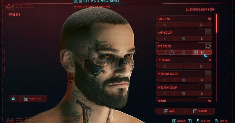 Unleash Your Inner Rebel with Revamped Character Customization Options in Cyberpunk 2077