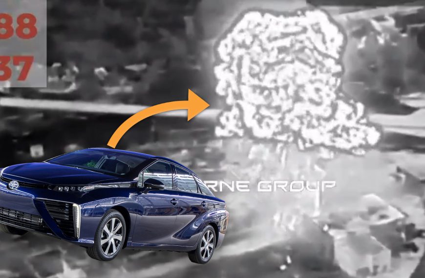 Ukrainians Turned a Toyota Mirai Into a Hydrogen Bomb to Use Against Russia