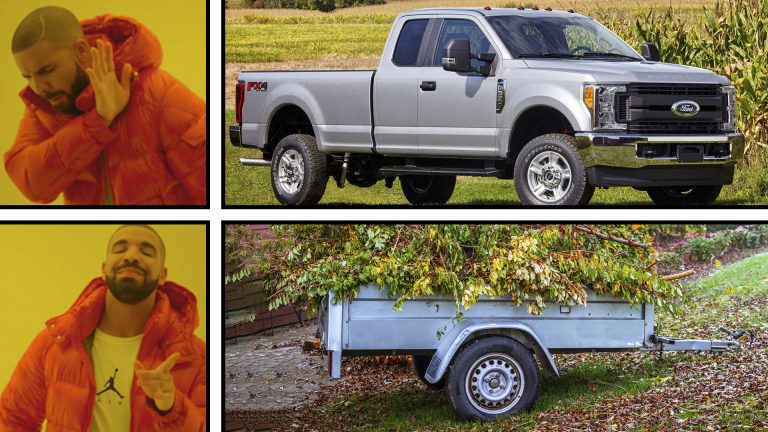 Pickups Are Great, But You’re Probably Better Off Renting a Trailer