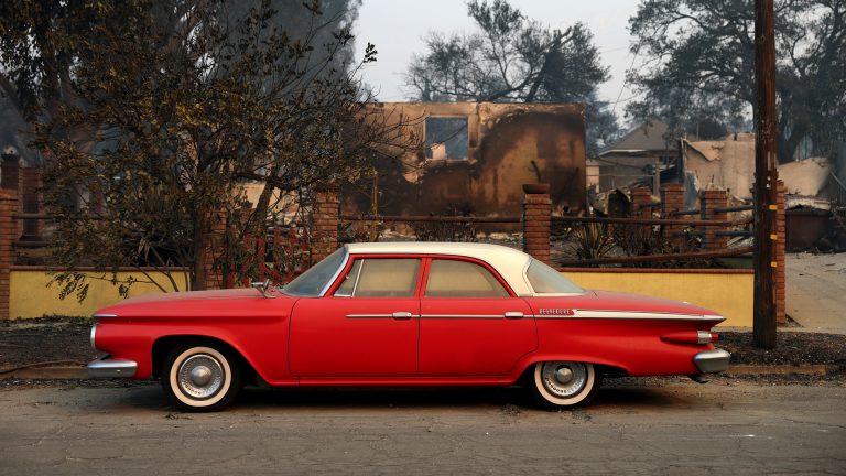 Vintage Cars Survive California Fires: Unbreakable Legacy of Metal Construction