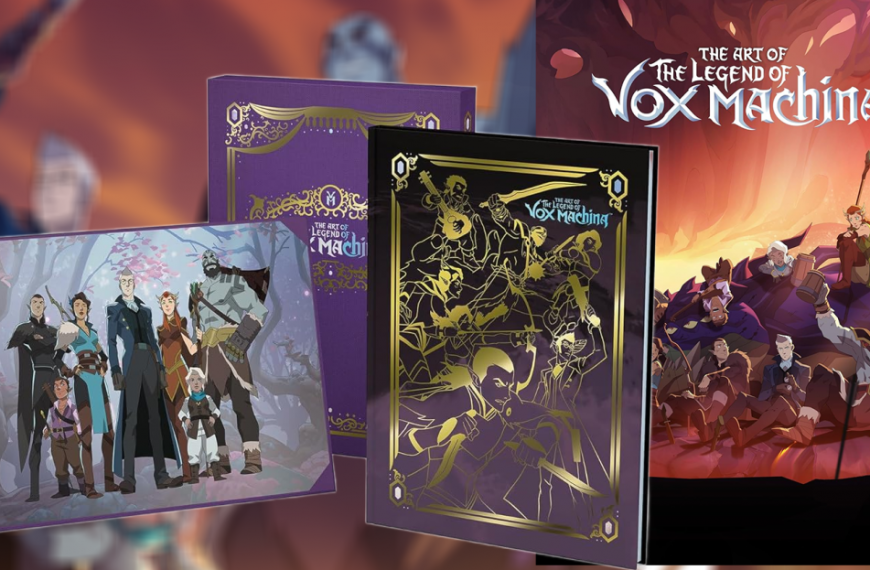 Pre-Order Now: Exclusive Release of The Art of The Legend of Vox Machina