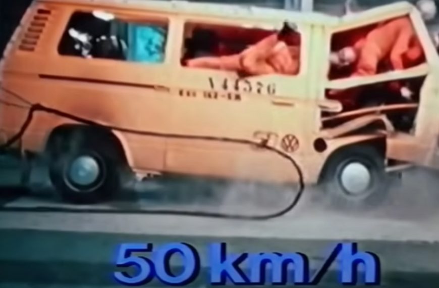 Informative yet Chilling Vintage VW Crash Safety Video Highlights Dark Side of ’80s Driving