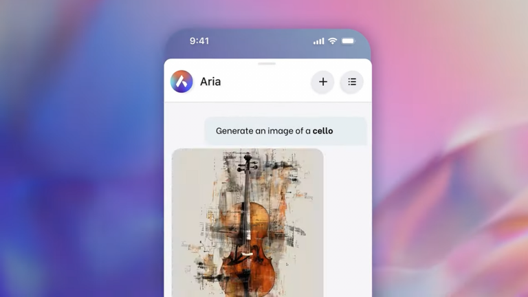 Opera brings its web browser and AI assistant to iOS